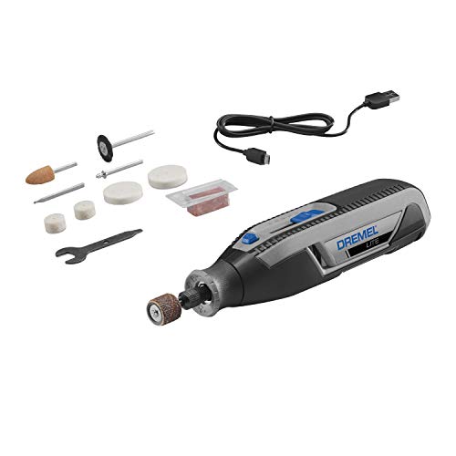 Dremel Lite Mototool Inalámbrica Batería De 4VMax de Litio Con 10 Accesorios