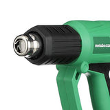 Metabo HPT RH650V Heat Gun, Variable Heat & Fan Settings, Lcd Display, Includes Glass Protector Nozzle, Spreader Nozzle, Hook Nozzle, Concentrator Nozzle, Handheld Scraper, Storage Case