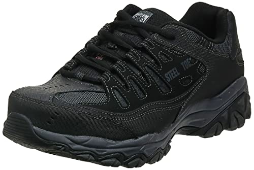 Skechers, Tenis para Hombre, Cankton-u 77055W, Negro/Carbón, 29 Horma Ancha