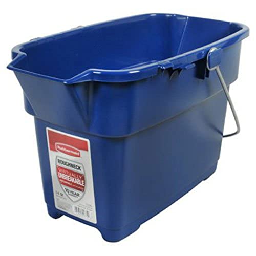 Rubbermaid Roughneck Cubeta Multiusos Resistente, Azul, 14-Quart, 1