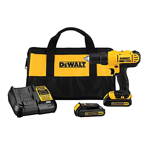 DeWALT DCD771C2 - Taladro (Ión de litio) Negro y Amarillo