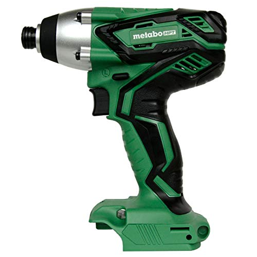 Metabo HPT WH18DGLP4 - Destornillador de impacto inalámbrico (18 V, 1/4 pulgadas, herramienta, sin batería ni cargador)