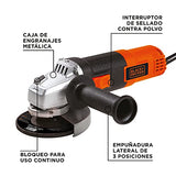 Mini Esmeriladora 4.1/2 820W 11000Rpm 5/8-11 Caja B+D G720K