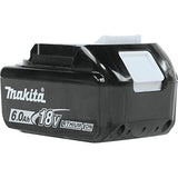 Makita BL1860B-2 Batería LXT de iones de litio de 18 V, 6.0 Ah, 2 unidades, color negro