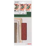 Bosch Home and Garden 2609256A94 - Juego de 10 hojas de lijado para lijadoras orbitales, 93 x 230, 40