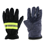 Moolo Guantes ignífugos Guantes ignífugos para la prevención de Incendios Extinción de Guantes Impermeables Resistentes al Desgaste a Prueba de Altas temperaturas para el hogar