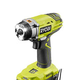 Ryobi Llave de impacto inalámbrica ONE+ de 18 voltios de 3/8 pulgadas. 3 velocidades (solo herramienta) P263