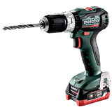 Metabo 601077520 12 BL 4.0 - Juego de taladro y destornillador sin escobillas (12 V, 4 Ah, línea de 12 V)