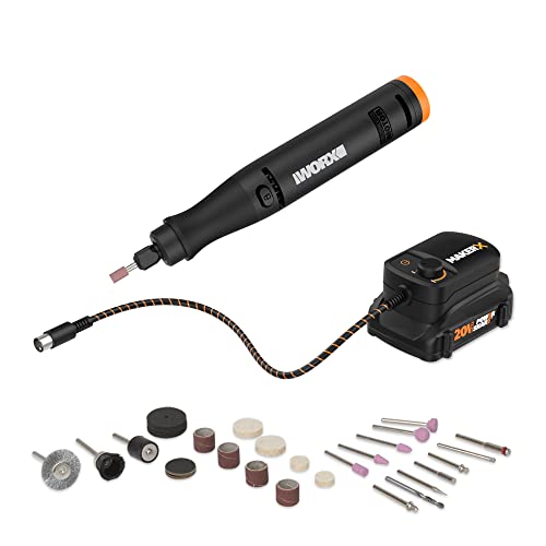 WORX MAKERX WX739L - Kit de herramientas giratorias inalámbricas de 20 V