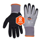 Ergodyne ProFlex 7501 Guantes de trabajo de invierno impermeables con revestimiento gris, mediano, 2 unidades