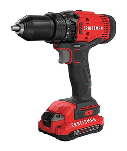 CRAFTSMAN - V20* Kit de taladro/desarmador inalámbrico (CMCD700C1)