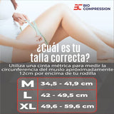 Bio Compression Rodillera de Compresión Deportivas Ortopédicas con Almohadilla de Gel Para Rotula y Estabilizadores Laterales Para Aliviar el Dolor de Rodillas y Articulaciones, Estimular la Circulación y Mejorar el Rendimiento - Ideal Para Deportes, Gim,