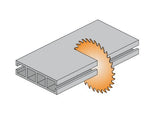 CMT ITK 254.096.12 Hoja industrial de metal y melamina no ferrosos y 30.5 cm de diámetro por 96 dientes con orificio de 1 pulgada, recubierto de PTFE