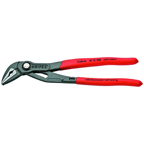 KNIPEX - 87 51 250 Tools - Cobra ES - Alicates de bomba extra delgados (8751250) 10 pulgadas