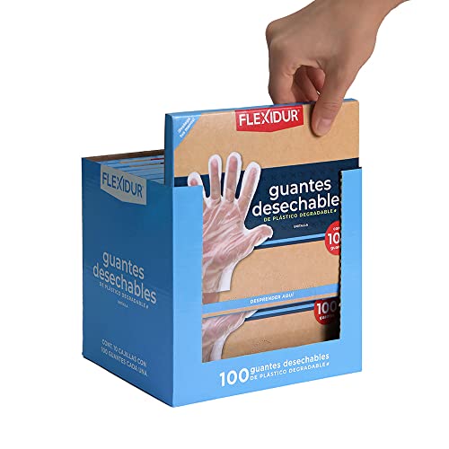 Flexidur | 1000 Guantes Desechables Degradables