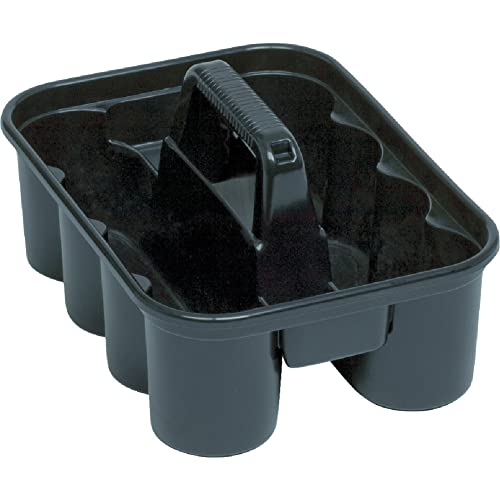 Rubbermaid Commercial Caddy para carros de limpieza Negro