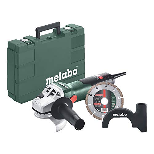 Metabo 603622850 W 11-125 11 Amp 11.000 RPM 4.5 pulgadas / 5 pulgadas amoladora angular con bloqueo