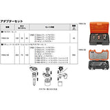 Bahco BAHCO Set of ratcheting Combination wrenches and Adaptors 1RMA/S8