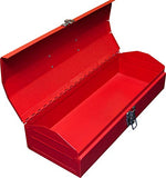 BIG RED TB101 Torin - Caja de herramientas portátil de acero con cierre de cierre de metal y bandeja de almacenamiento extraíble, color rojo