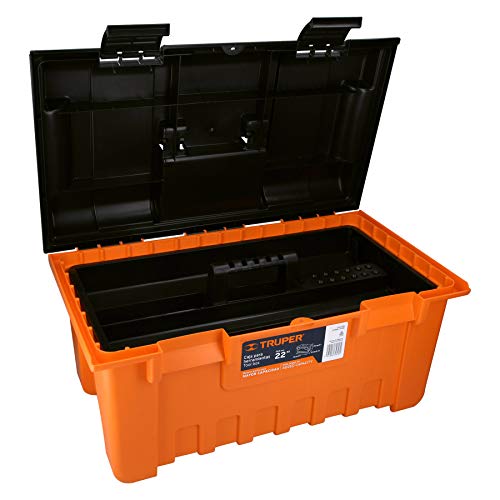 Truper CHA-22N, Caja para herramienta, amplia de 22