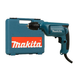 Makita 6413K - Taladro eléctrico VSR de 3/8 pulgadas con estuche de transporte