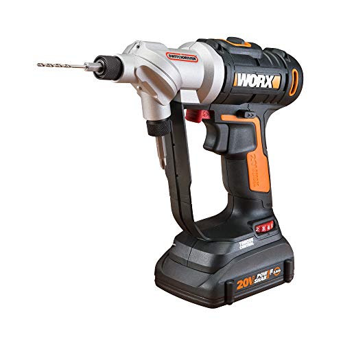 Worx WX176L.8 20V Power Share Switchdriver 2.0Ah 2 en 1 taladro y controlador inalámbrico (2.0Ah)