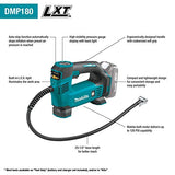 Makita Inflador de neumáticos DMP180Z 18V LXT (solo herramienta)