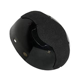 Paquete de 6 gorras de béisbol negras Lucent Path – Gorras de protección para la cabeza de sombrero duro de seguridad ligeras