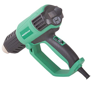 Metabo HPT RH650V Heat Gun, Variable Heat & Fan Settings, Lcd Display, Includes Glass Protector Nozzle, Spreader Nozzle, Hook Nozzle, Concentrator Nozzle, Handheld Scraper, Storage Case