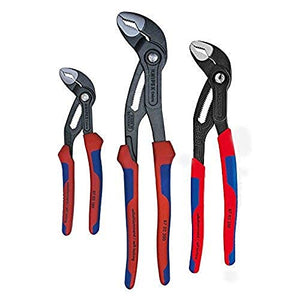 KNIPEX - 9K 00 80 05 US Tools - Juego de cobra multicomponente de 3 piezas (7, 10 y 12) (9K008005US)