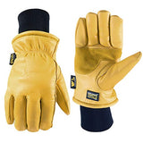 Wells Lamont HydraHyde - Guantes de trabajo de invierno para hombre, resistentes al agua, aislados, talla M (1202 m)