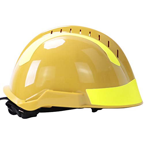 Casco protector de rescate al aire libre, Casco de emergencia con gafas protectoras y linterna fuerte, Para rescate por terremoto anticolisión de emergencia casco protector contra incendios ZDDAB