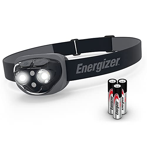 Energizer - Linterna LED de Alta Potencia, Resistente al Agua IPX4, LED superbrillante, múltiples Modos de luz, el Mejor Faro para Camping, Correr, al Aire Libre, luz de Emergencia, Pilas Incluidas