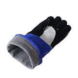 Kit de soldadura Cuero ARCO Guantes de soldadura Los guantes de trabajo de los soldadores de los guantes de seguridad de la seguridad de la seguridad del aislamiento Guantes de soldadura TIG CALENTE H