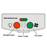 LSX - Casco Casco de seguridad: ventilación de verano, tapa de refrigeración, antivibración, iluminación recargable con energía móvil, construcción, doble fuente de alimentación, ventilador solar somb