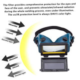 Gafas de soldadura de oscurecimiento automático, gafas de soldadura para atenuar automotrices soldador solar soldador lcd gafas de protección oculares equipos, herramientas de soldadura