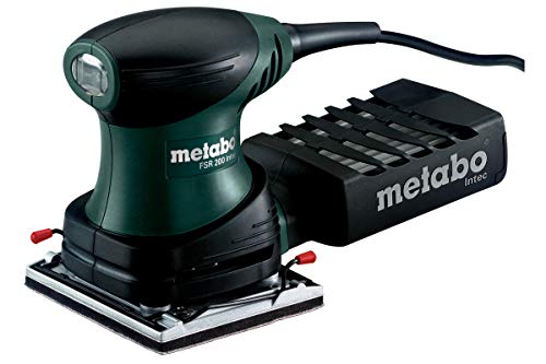 Metabo FSR200INTEC Lijadora Orbital 1/4 Hoja 200 Watts con Estuche