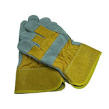 NC - Guantes de trabajo de piel de vacuno para soldadores,