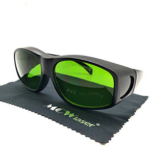 Gafas de protección láser Safty para 355 nm 808 nm 980 nm 1064 nm (190 – 470 y 800 – 1700 nm) Tipo de absorción EP-8 para miopía EP-8