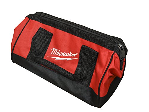 Milwaukee Bolsa de herramientas de lona resistente de 13 x 6 x 8 pulgadas