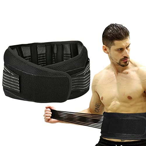 Soporte Lumbar, Cintura Transpirable/banda Lumbar Para, Banda Elástica Ajustable en la Espalda, Banda Lumbar Postural, Cinturón Lumbar Terapéutico, Cinturón Lumbar Terapéutico, Restricción de(L)