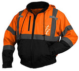 Pyramex RJ3120S RJ31 Series - Chaqueta bomber naranja de alta visibilidad, talla S