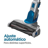 BLACK + DECKER Aspiradora de Mano inalámbrica 2 en 1 Pisos y Alfombras