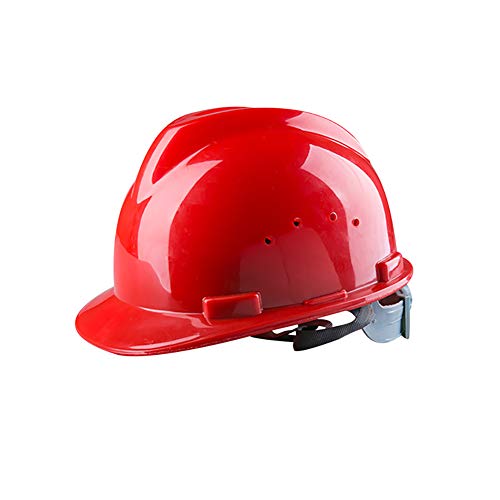 YZJJ Casco de Seguridad Industrial, Casco de construcción rígido, ventilado, arnés de 4 Puntos, Los Cascos de Seguridad para Adultos