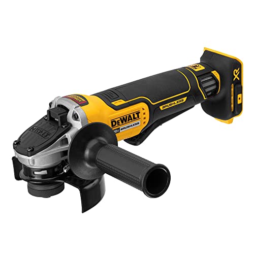 DEWALT Esmeriladora Angular Inalámbrica 4-1/2 Pulgadas 20V MAX* XR (Solo herramienta) DCG413B