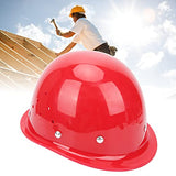 Casco de Protección Industrial, Casco Ajustable, Gorro de Protección para la Cabeza para Obras de Ingeniería Energética, Anticolisión Y Anticolisión, Rojo