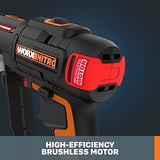 Worx NITRO - Interruptor sin escobillas de 20 V 2.0 taladro y controlador inalámbrico 2 en 1 - WX177L.9 (solo herramienta)