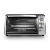 Black & Decker CTO6335S Stainless Steel Countertop Convection Oven, Silver