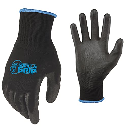 Gorilla Grip - Guantes de trabajo multiusos (antideslizantes, 25 unidades)