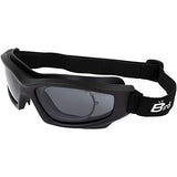 Birdz Flyer - Lentes de seguridad para deportes de paracaidismo, Rx Adapt, color humo